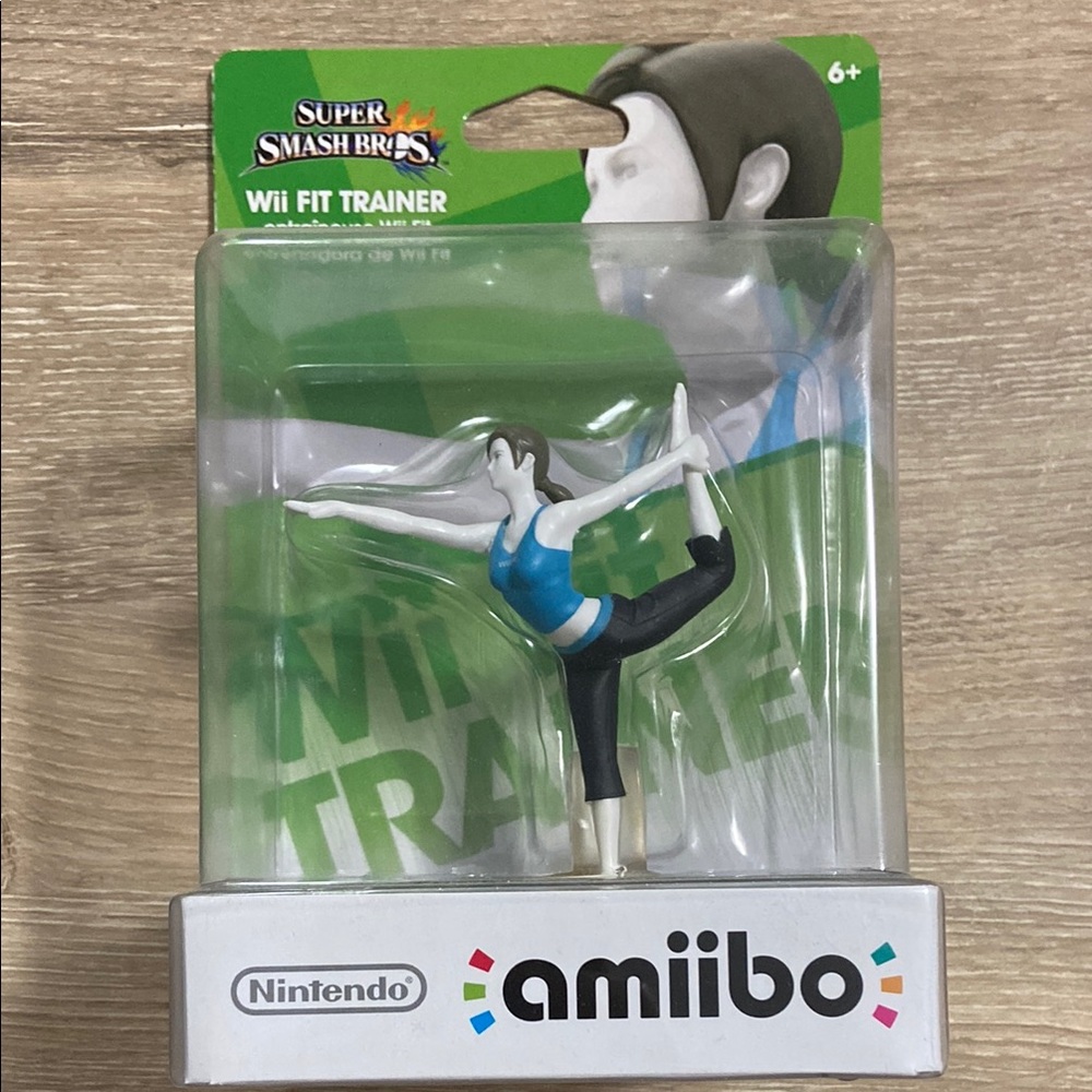 Wii Fit Trainer Super Smash Bros Series - Nintendo Amiibo - Brand New
